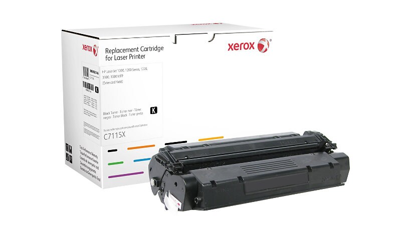 Xerox - black - toner cartridge (alternative for: HP C7115X)