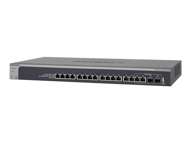 NETGEAR ProSAFE 16-Port 10-Gigabit Ethernet Smart Managed Switch (XS716T)