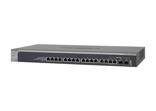 NETGEAR ProSAFE 16-Port 10-Gigabit Ethernet Smart Managed Switch (XS716T)