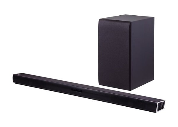 LG SH4 - sound bar system - for home theater - wireless