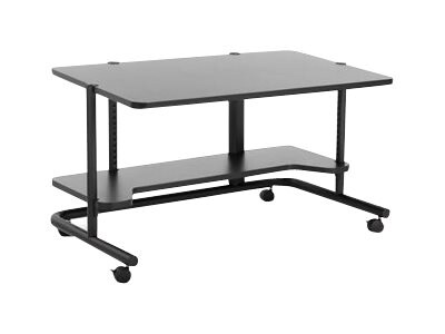 AnthroCart 2 - table - rectangular - black