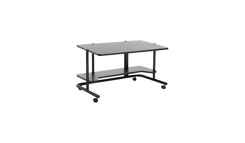 AnthroCart 2 - table - rectangular - black