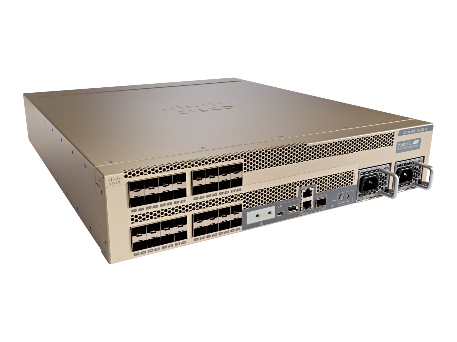Cisco ONE Catalyst 6832-X Chassis (Standard Tables) - switch - 32 ports - managed - rack-mountable