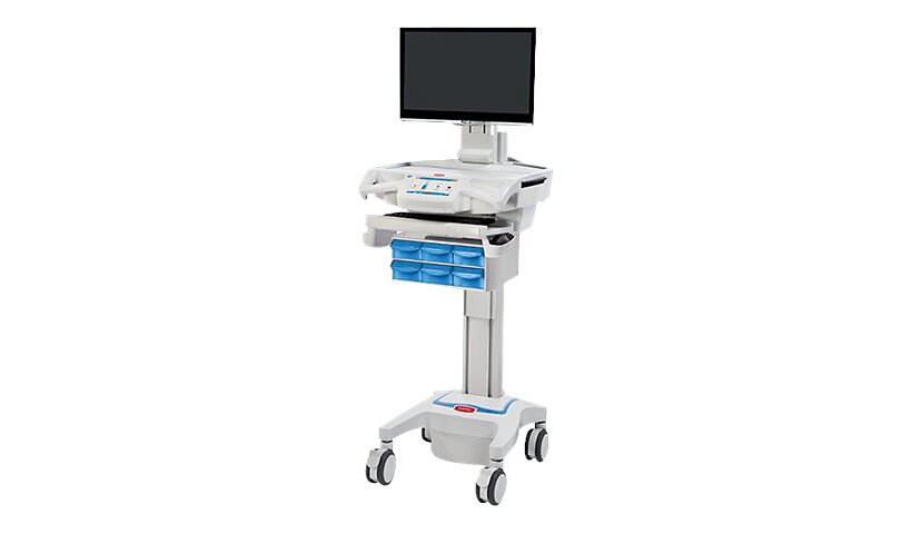 Capsa Healthcare CareLink Mobile Nurse Station - cart - for LCD display / k