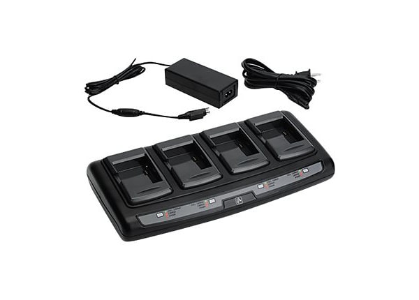 Zebra Quad Battery Charger - battery charger