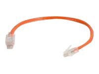 C2G 6in Cat6 Non-Booted Unshielded (UTP) Ethernet Network Patch Cable - Ora