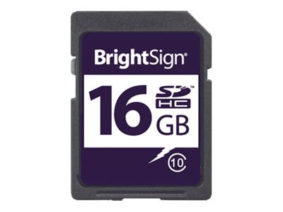 BrightSign - flash memory card - 16 GB - SDHC