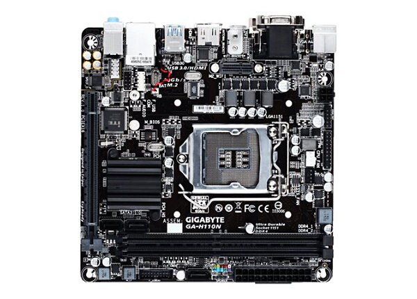 Gigabyte GA-H110N - 1.0 - motherboard - mini ITX - LGA1151 Socket - H110