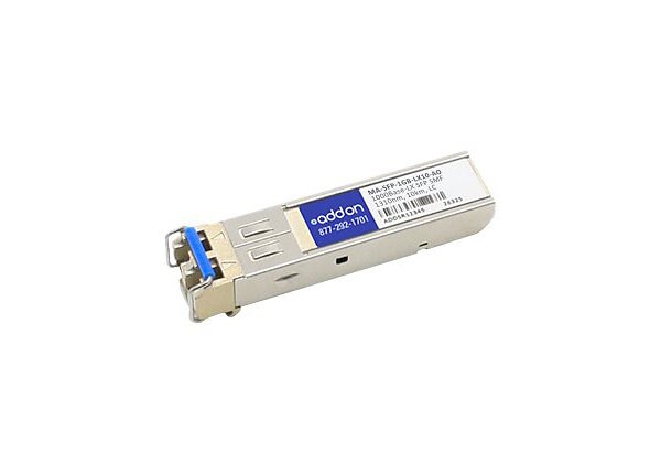 AddOn Meraki MA-SFP-1GB-LX10 Compatible SFP Transceiver - SFP (mini-GBIC) transceiver module - Gigabit Ethernet