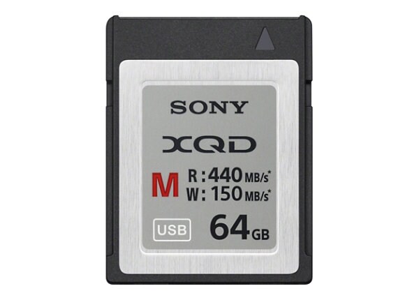 Sony M-Series QDM64 - flash memory card - 64 GB - XQD