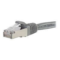 C2G 12ft Cat6 Snagless Shielded (STP) Ethernet Network Patch Cable - Gray -