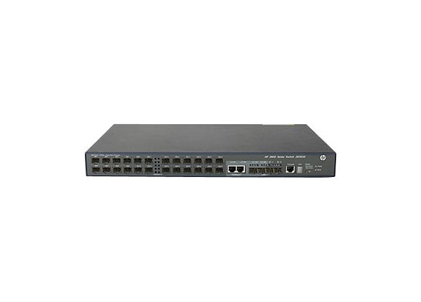 HPE 3600-24-SFP v2 EI Switch - switch - 24 ports - managed - rack-mountable