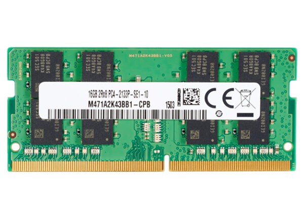 HP - DDR4 - 16 GB - DIMM 288-pin - registered