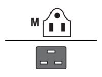 Palo PA-7000 Series - power cable - IEC 60320 C19 to NEMA 5-15P - 10 ft