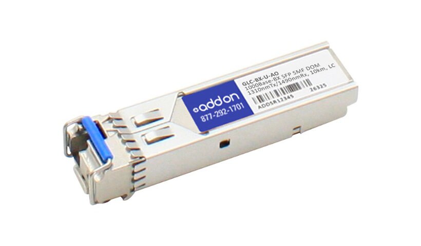 AddOn Cisco GLC-BX-U Compatible SFP Transceiver - SFP (mini-GBIC) transceiv