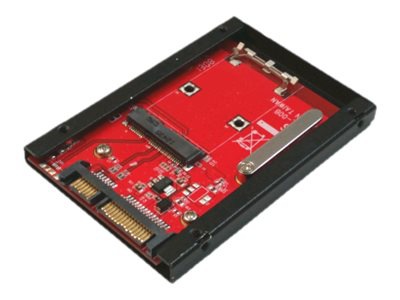 Addonics 2.5" mSATA flash hard drive kit PRO - storage bay adapter