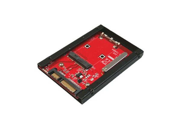 Addonics 2.5" mSATA flash hard drive kit PRO - storage bay adapter