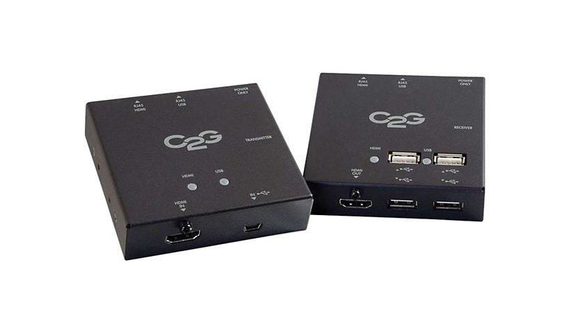 C2G Short Range HDMI + USB Over Cat5 Extender - video/audio/USB extender
