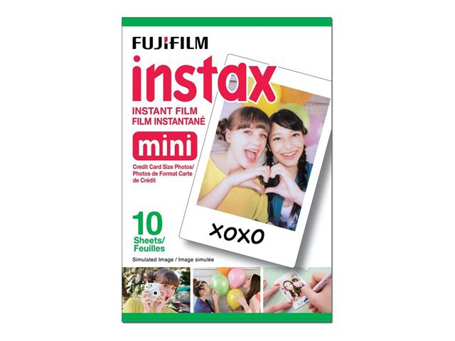 Fujifilm Instax Mini - color instant film - ISO 800 - 10