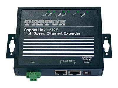 Patton CopperLink CL1212E/EUI-2PK (Local and Remote units) - network extender - Ethernet, Fast Ethernet