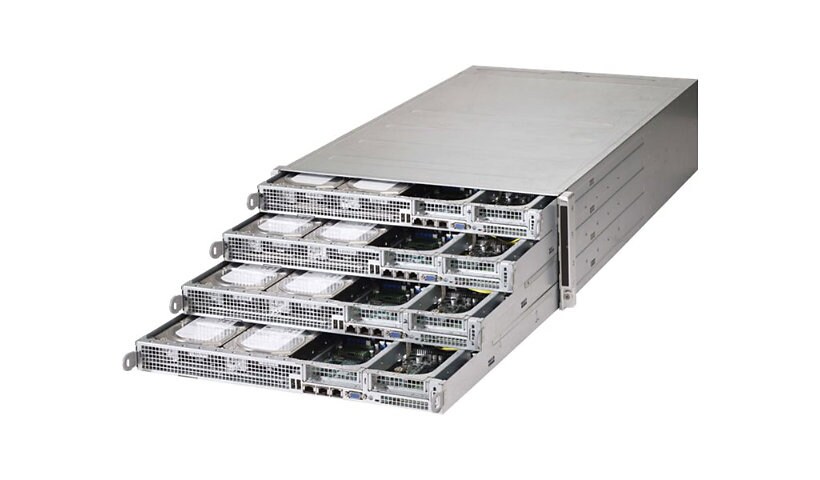 Supermicro SuperServer F618H6-FTPTL+ - rack-mountable - no CPU - 0 GB