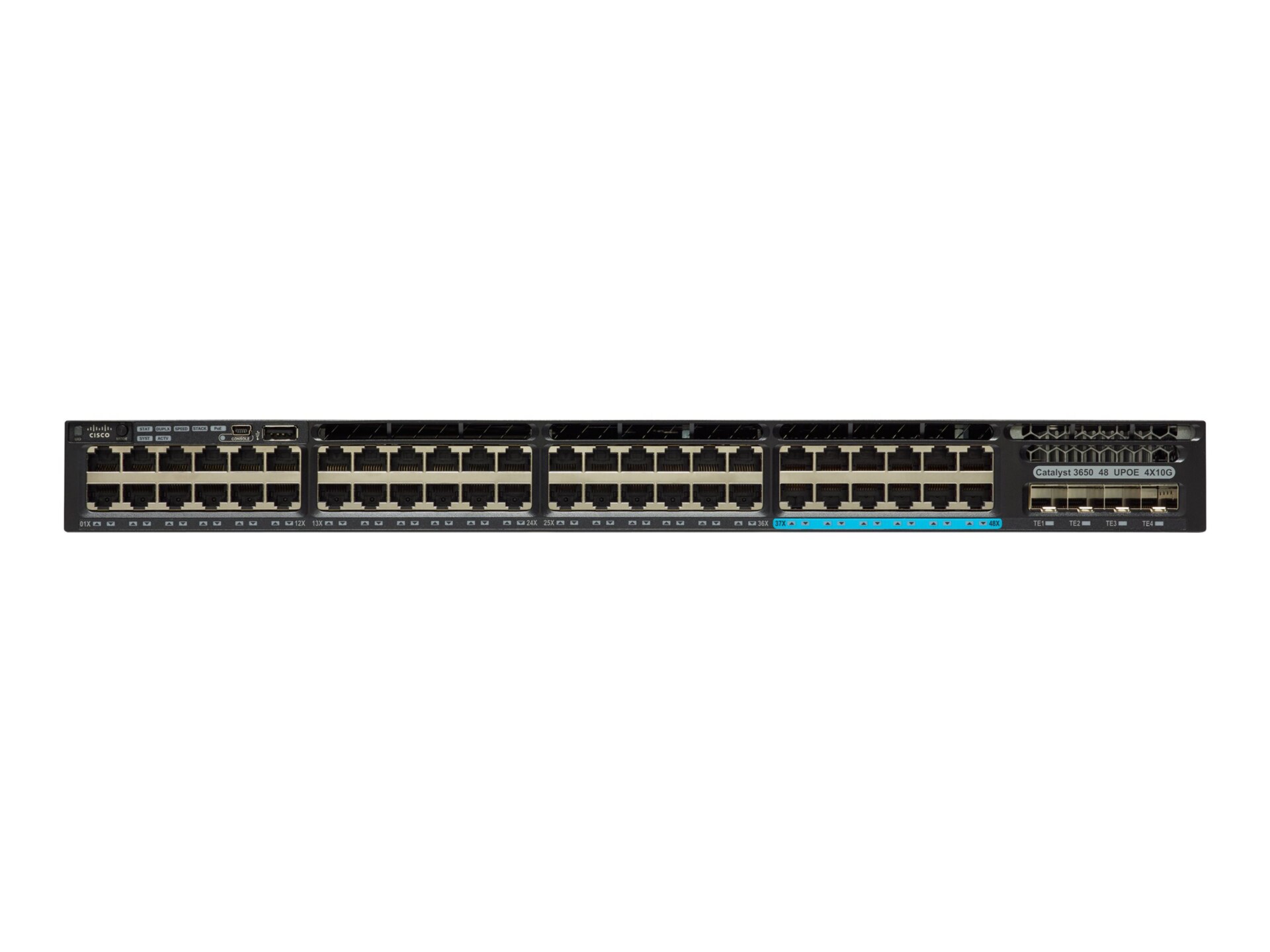 Cisco ONE Catalyst 3650-48TS - switch - 48 ports - managed - rack-mountable