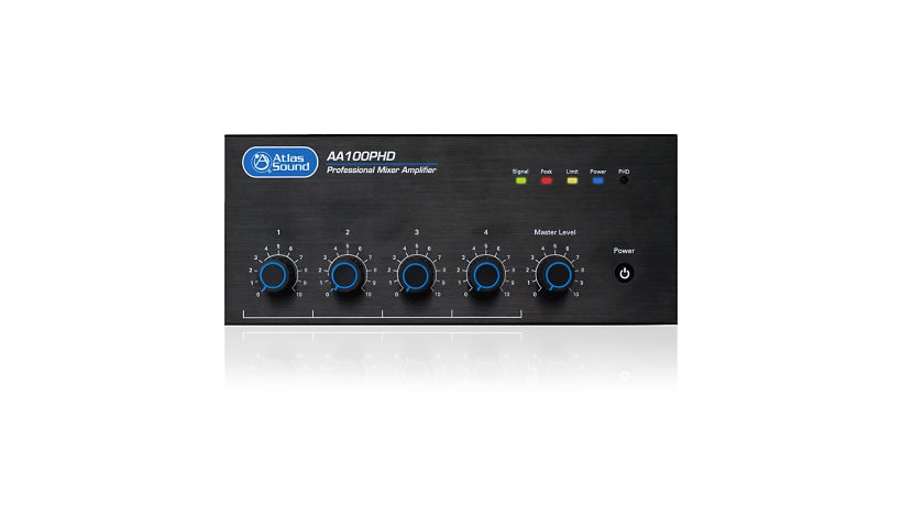 Atlas Sound AA100PHD mixer amplifier - 4-channel