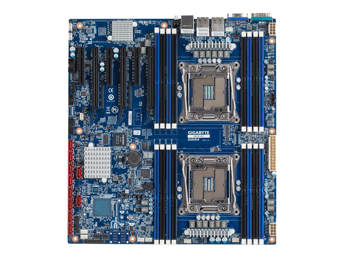 Gigabyte MD70-HB1 - 1.2 - motherboard - SSI EEB - LGA2011-v3 Socket - C612