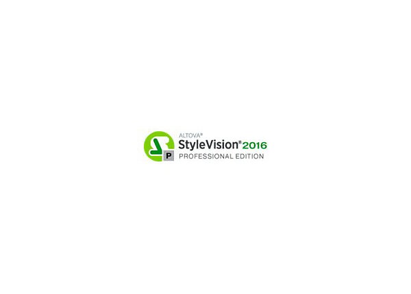 Altova StyleVision 2016 Professional Edition - license