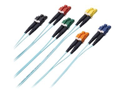 Panduit Opti-Core 10GIG - patch cable - 3 m - aqua
