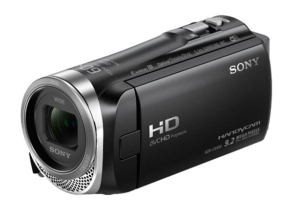 Sony Handycam HDR-CX455 - caméscope - Carl Zeiss - stockage : carte flash