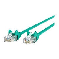 Belkin Cat6 5ft Green Ethernet Patch Cable, UTP, 24 AWG, Snagless, Molded, RJ45, M/M, 5'