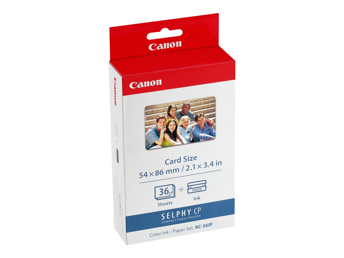 Canon Kc 36ip 1 Print Cartridge Paper Kit 7739a001 Paper And Labels 9538