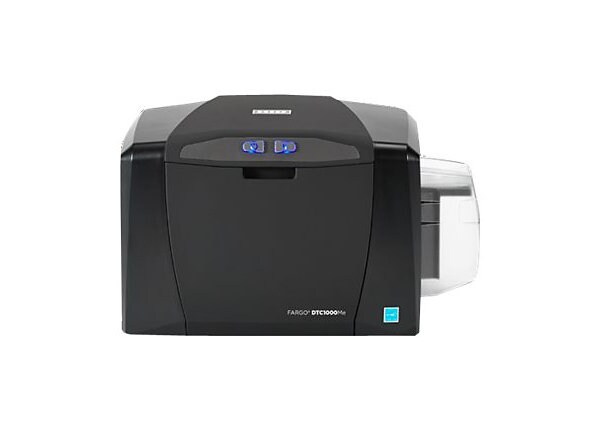 Fargo DTC 1000ME - plastic card printer - monochrome - dye sublimation/thermal resin
