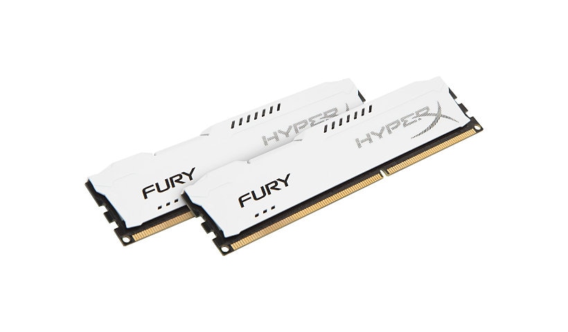 HyperX FURY - DDR3 - kit - 16 GB: 2 x 8 GB - DIMM 240-pin - 1866 MHz / PC3-