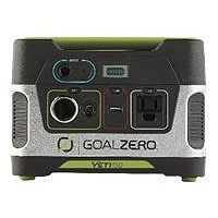 Goal Zero Yeti 150 Solar Generator - external battery pack + DC to AC power