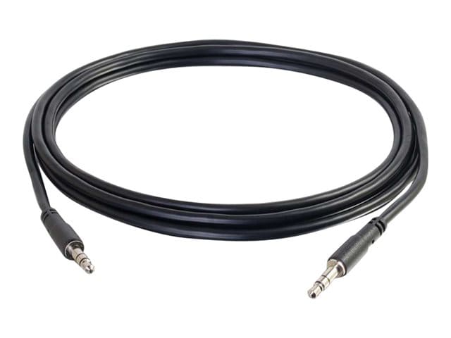 10 ft Slim 3.5mm Stereo Audio Cable - M/M