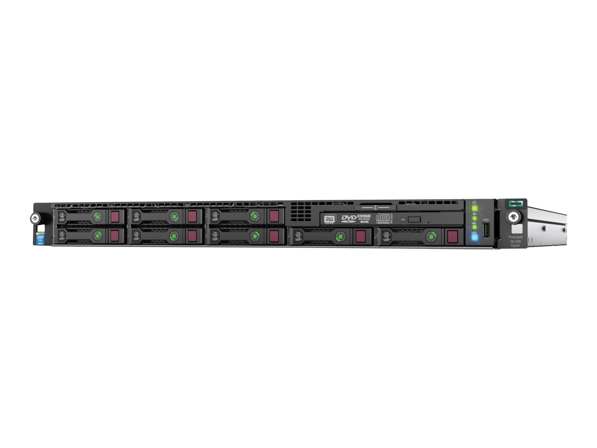 HPE ProLiant DL120 Gen9 - rack-mountable - Xeon E5-2609V3 1.9 GHz - 8 GB