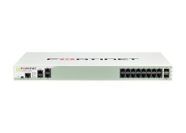 Fortinet FortiGate 200D - security appliance - with 1 year FortiCare 8x5 Enterprise Bundle