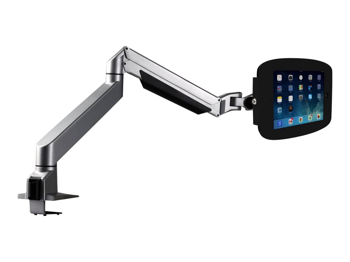 Compulocks Space Reach iPad 9.7" Counter Top Articulating Arm Black - mount