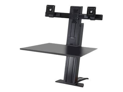 Ergotron WorkFit-SR - standing desk converter - black