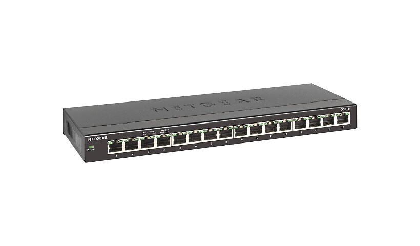 NETGEAR SOHO GS316 - commutateur - 16 ports - non géré