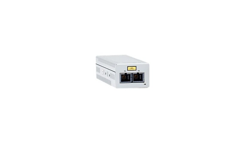 Allied Telesis AT DMC100 - fiber media converter - 100Mb LAN