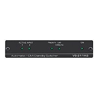 Kramer DigiTOOLS VS-211H2 2x1 Automatic 4K UHD HDMI Standby Switcher - video/audio switch - 2 ports