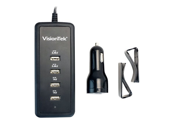 VisionTek USB 3.0 5 port Car Charger