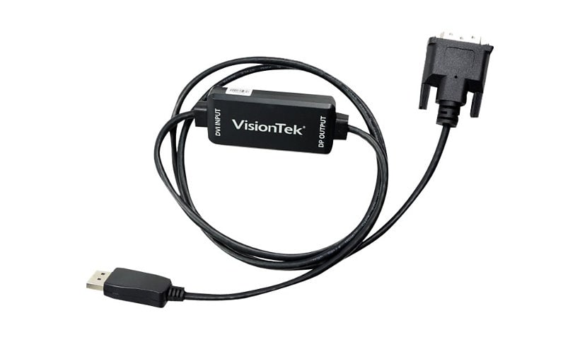 VisionTek DVI to Displayport Active Adapter - video converter