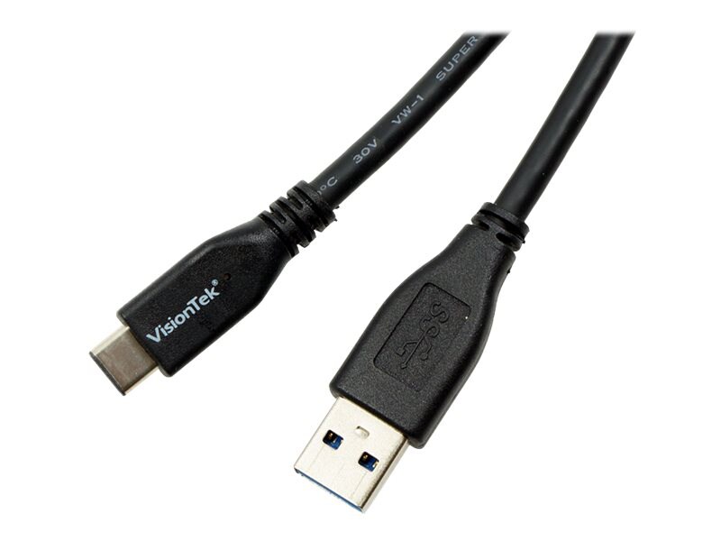 VisionTek - USB-C cable - USB Type A to USB-C - 3.3 ft