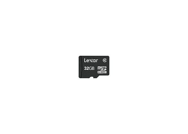 Lexar - flash memory card - 32 GB - microSDHC