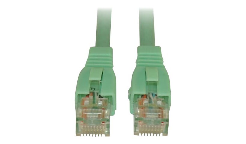 Eaton Tripp Lite Series Cat6a 10G Snagless UTP Ethernet Cable (RJ45 M/M), Aqua, 5 ft. (1.52 m) - patch cable - 1.52 m -