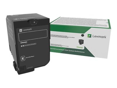 Lexmark - High Yield - black - original - toner cartridge - LCCP, LRP